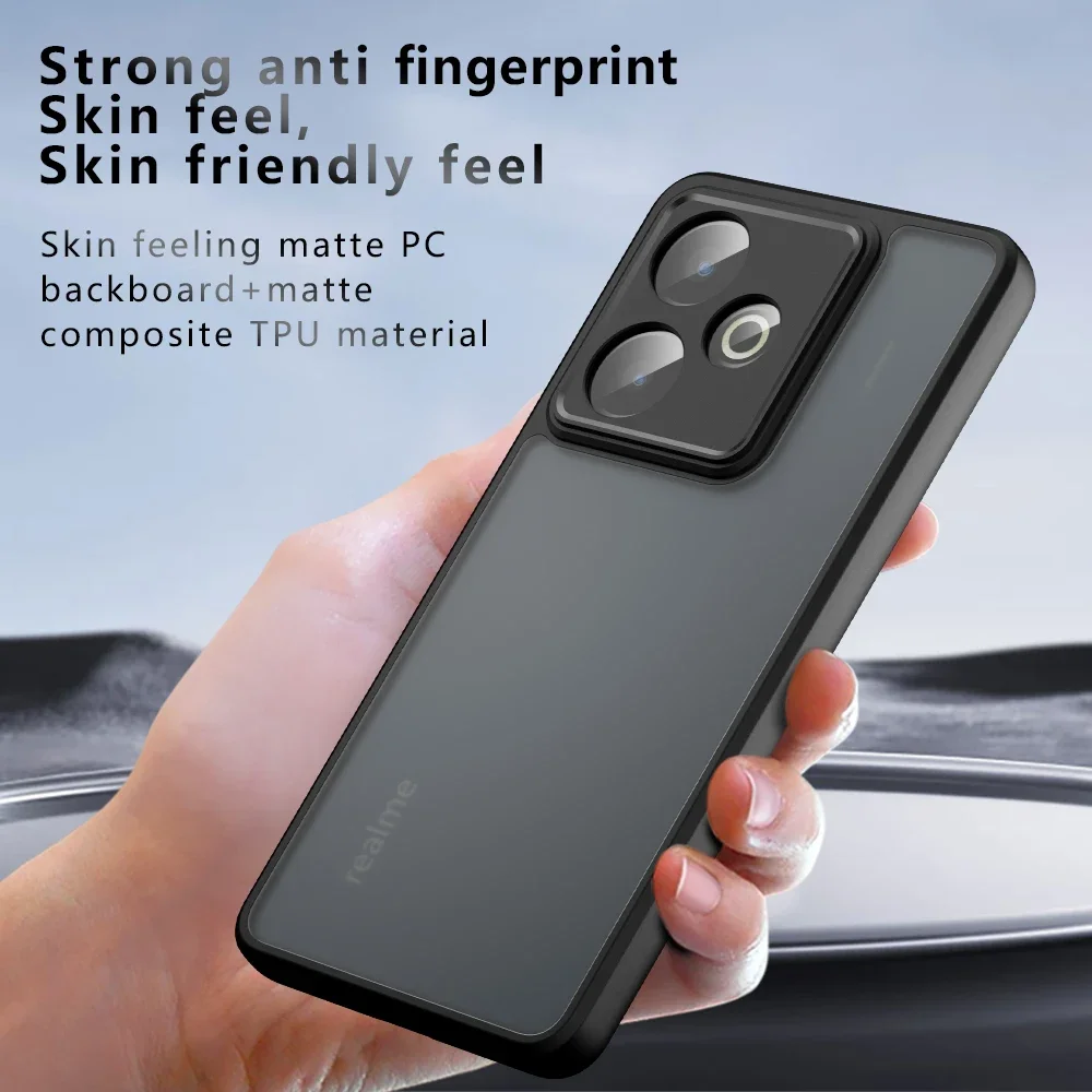 Para Realme GT7 funda para Realme GT 7 carcasa dura transparente PC suave TPU protección trasera de teléfono Fundas Realme GT7 - imagen 4