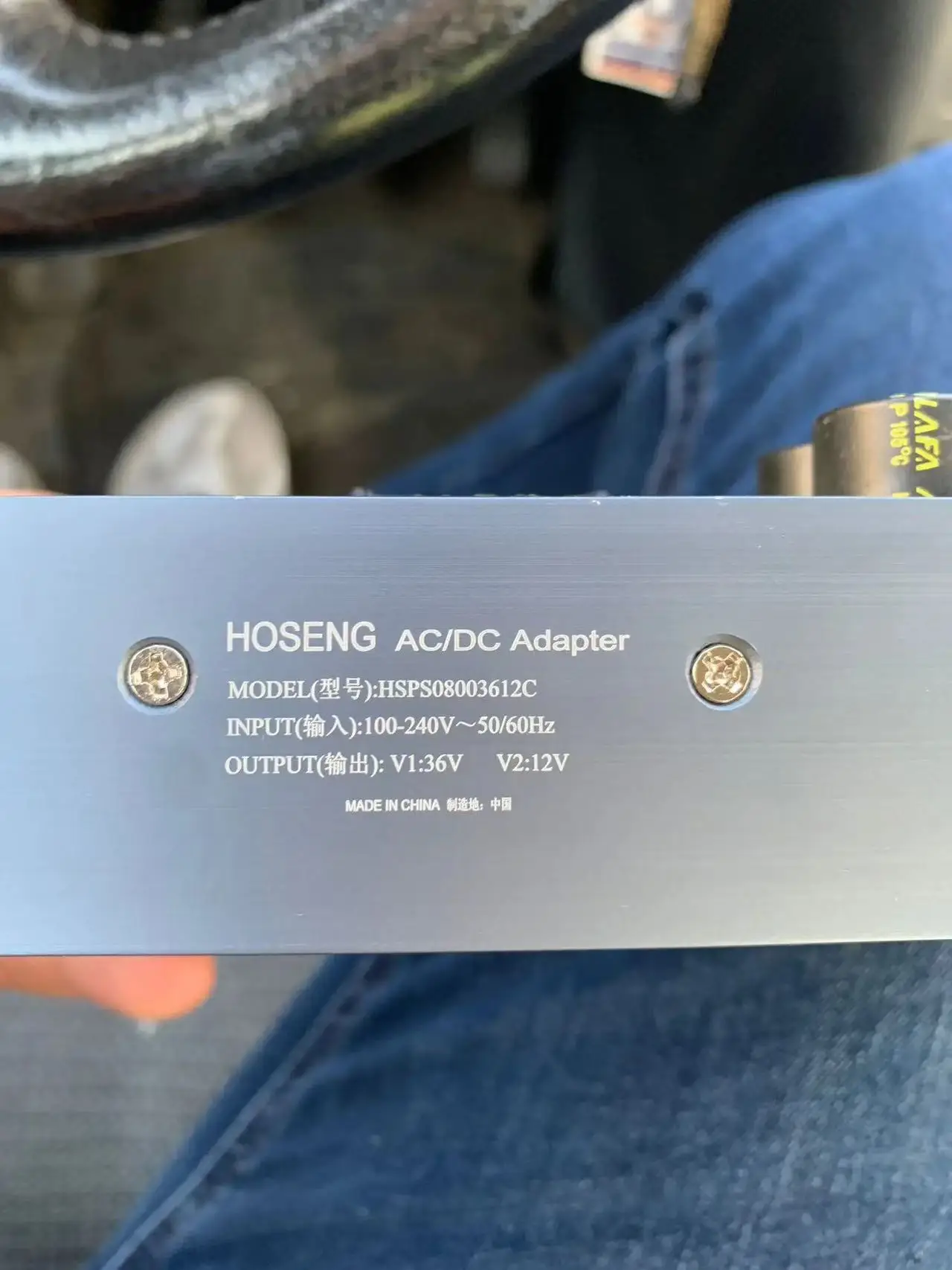 HOSENG HSPS 08003612 Tablero de suministro de iluminación de escenario LED C 36V12V para cabeza móvil de lavado LED - imagen 2