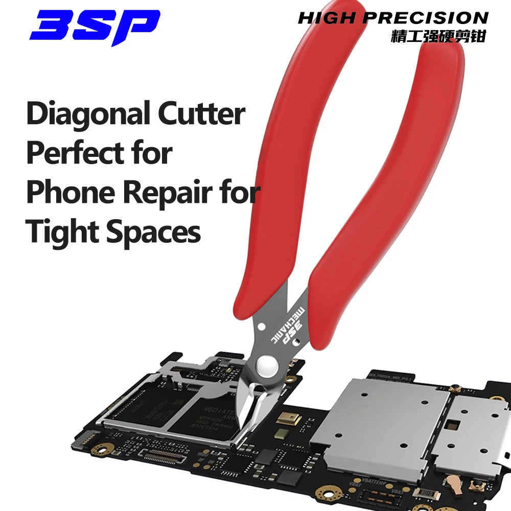 Alicates de corte mecánicos de alta dureza de precisión 3SP para reparación de teléfonos móviles, cubiertas de blindaje de plástico de alambre de cobre, herramienta de corte - imagen 4