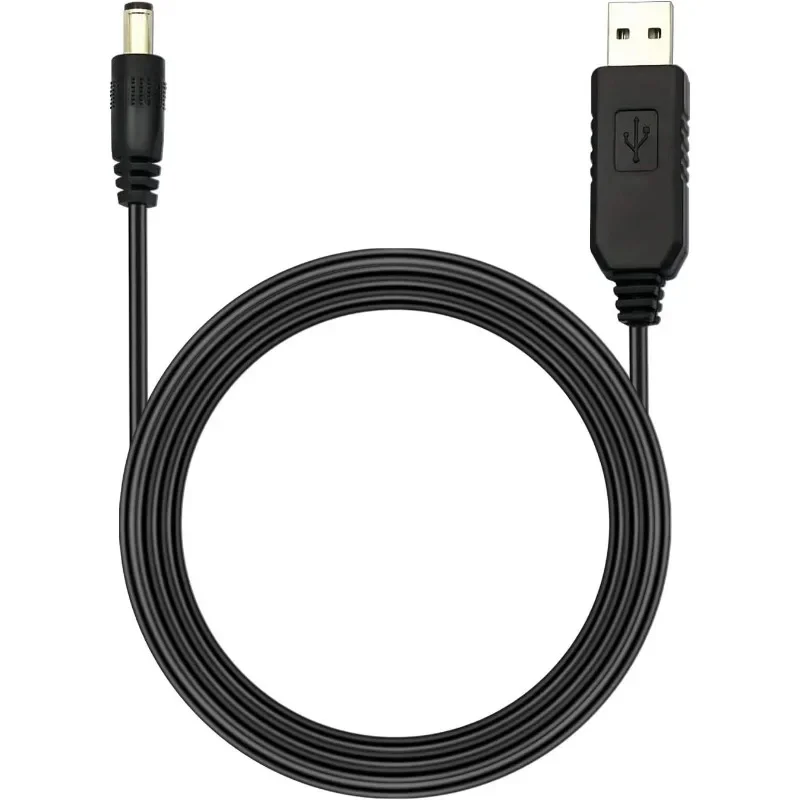 4 Uds Cable de refuerzo de energía USB DC 5V a DV 9V módulo de aumento 1M Cable adaptador convertidor USB enchufe de 2,1x5,5mm para Arduino WIFI - imagen 3