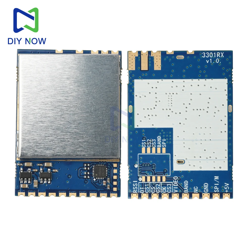 Módulo de recepción de vídeo de 3,3 GHz Módulo de recepción RF de ancho de banda 3,1-3,7G FPV inalámbrico simulado canales de modificación libre modo SPI - imagen 2