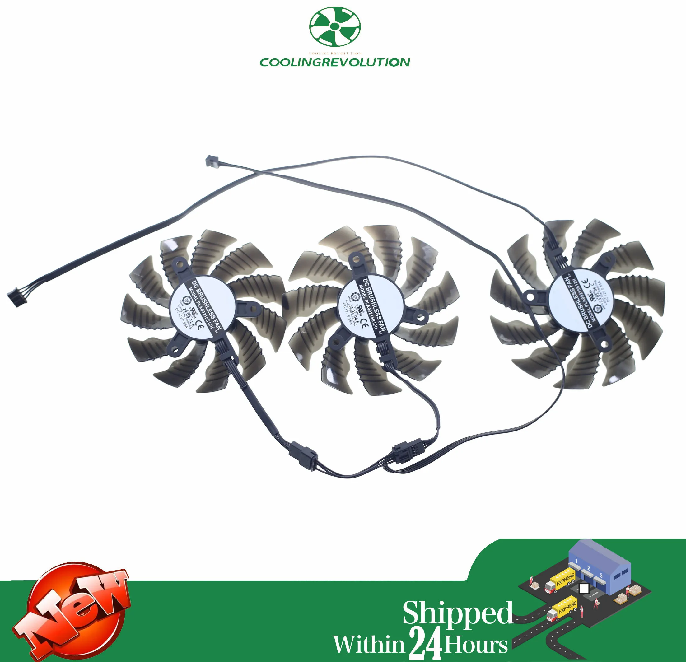 Ventilador Gigabyte RTX 3080/3090 Gaming OC – Refrigeración GPU 4Pin 12V - imagen 4