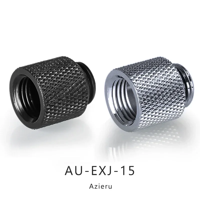 Adaptador extensor macho a hembra, montaje G1/4 10MM-40MM, uso de asiento de extensión para conector de refrigeración por agua AU-EXJ-10 - imagen 4