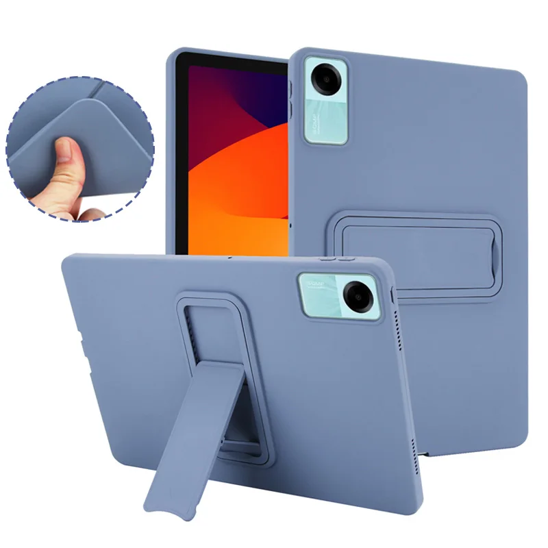 Funda para XiaoMi RedMi Pad SE 11, Funda de 8,7 pulgadas con soporte, Funda MIPad 6 6Pro 11 "7 7Pro 11,2", Funda de silicona suave de TPU con Airbag - imagen 2