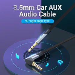Vention Cable AUX 3.5mm Macho a Macho Estéreo