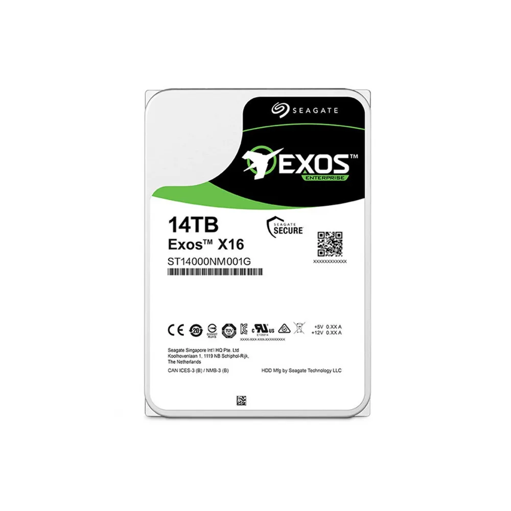 Disco Duro HDD de 14TB, Exos X16, ST14000NM001G, 256MB, 14T, SATA, 6 Gb/S, caché de 3,5 pulgadas, NAS de escritorio, CCTV, DVR, servidor empresarial, PC, nuevo - imagen 4