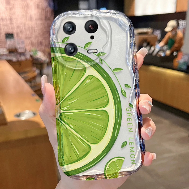 Funda Lemon Wave para Xiaomi Mi 15 14 Ultra 14T 13 Lite 12 Pro 12S 12X 11i 5G POCO X7 X6 X5 X4 GT X3 NFC F6 F5 F3 M6 Plus - imagen 5