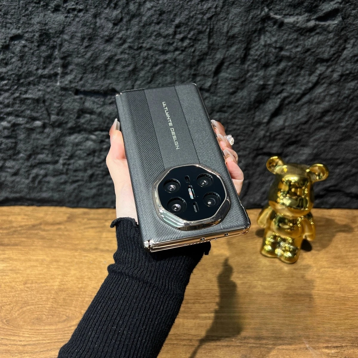 Para HUAWEI Mate X6 Funda de lujo plegable pantalla de cuero mate Funda agradable a la piel para Huawei Mate X 6 Funda de parachoques a prueba de golpes - imagen 4