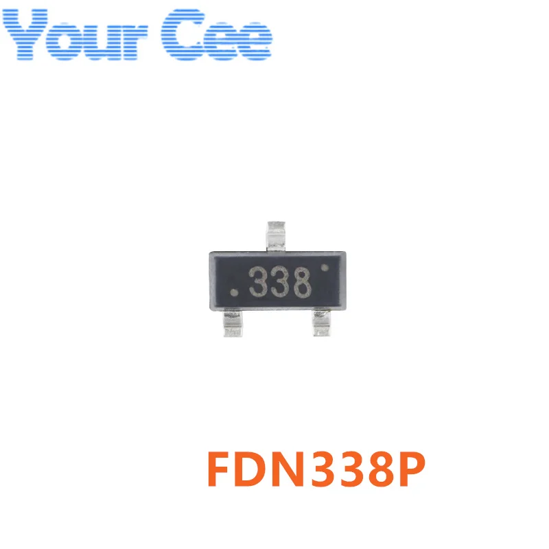 50 Uds FDN340P FDN335N FDN338P SOT-23 MOS (transistor de efecto de campo) Chip - imagen 3