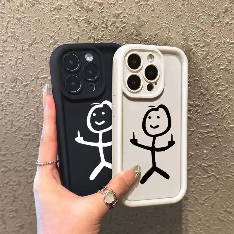 Funda de teléfono suave de TPU con dibujos animados divertidos Matchman para Xiaomi Mi 13T 12T 14 13 12 11 Lite 5G 12X POCO X3 NFC X5 X4 GT F3 F4 F5 Pro - imagen 5