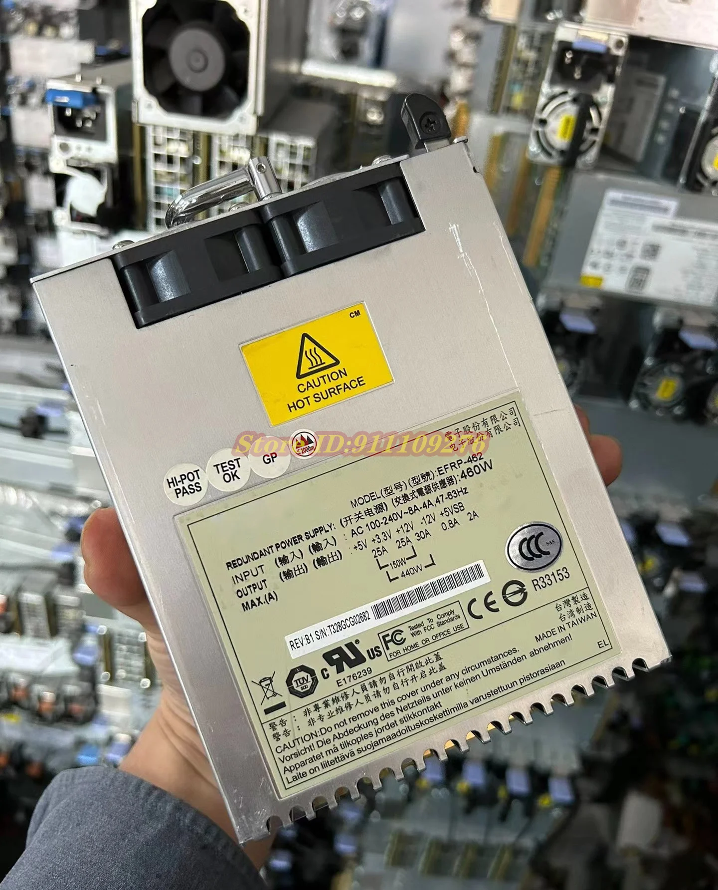 EFRP-462 para FUENTE DE ALIMENTACIÓN ETASIS ELECTRONICS REDUNDANT 460W - imagen 2