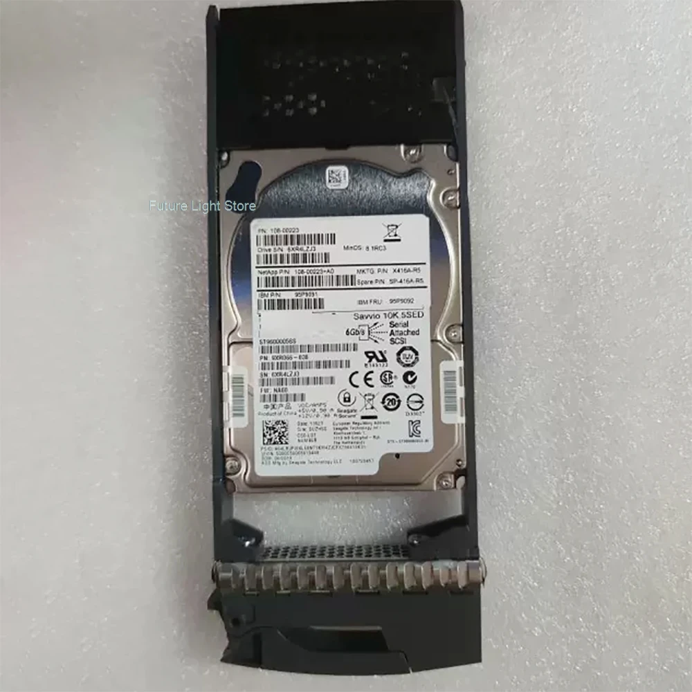 600G HDD 10K 2,5" disco duro SAS108-00223SED para NetApp X416A-R5 ST 9600005 SS - imagen 3