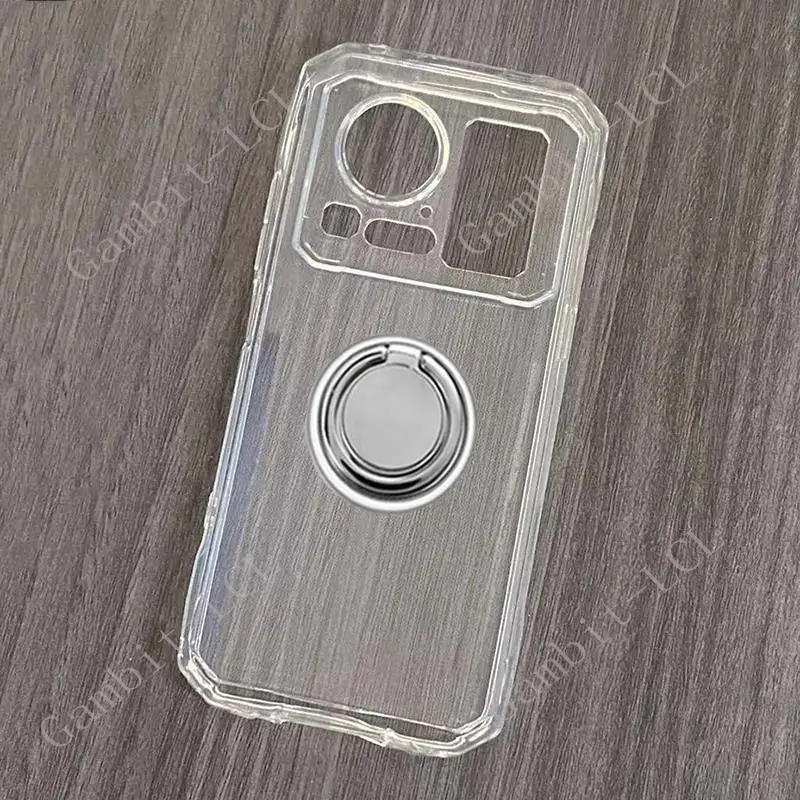 Para HOTWAV Cyber 15 6,6 "2024 Cyber15 HOTWAVCyber15 soporte de anillo trasero funda de teléfono de silicona suave TPU Original a prueba de golpes - imagen 2