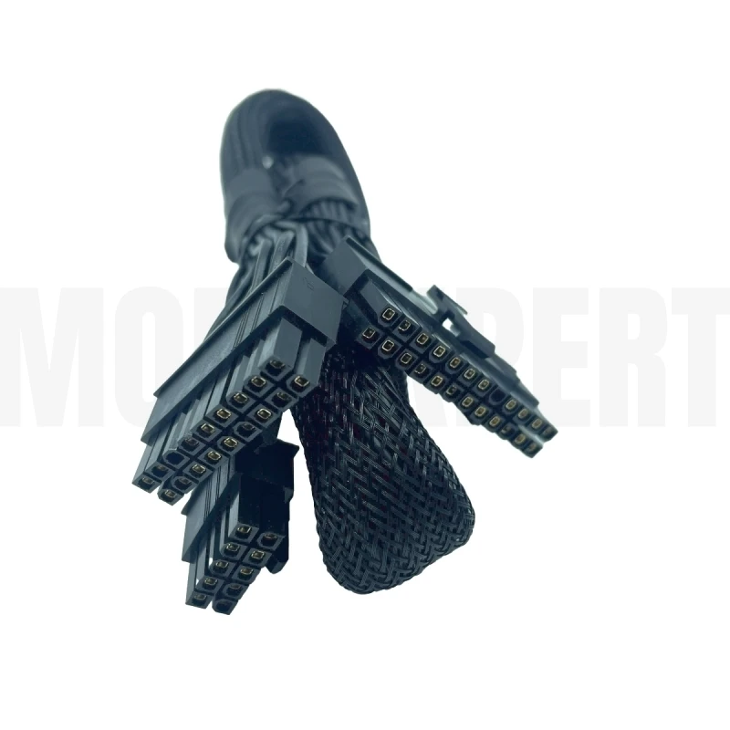 Para Seasonic FOCUS PLUS Platinum PSU, 18+10Pin a 20+4Pin 24Pin ATX Cable de alimentación principal 60 CM para Seasonic PX Series Modular - imagen 3