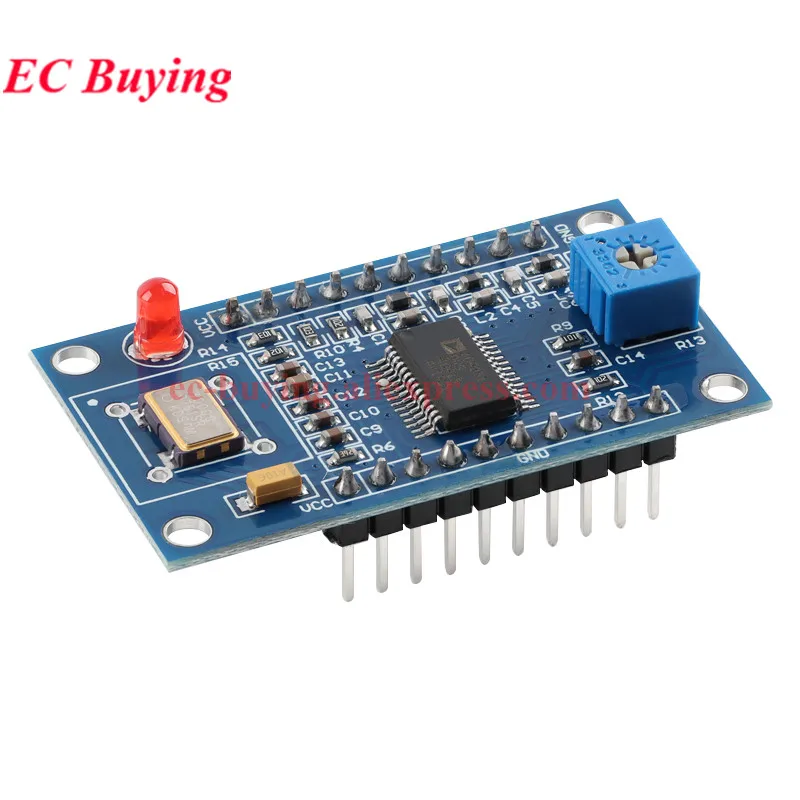 Placa de desarrollo de módulo generador de señal AD9850 AD9851 DDS 0-70MHz 0-40MHz 2 ondas sinusoidales y 2 ondas cuadradas 125Mhz 30M oscilador - imagen 4