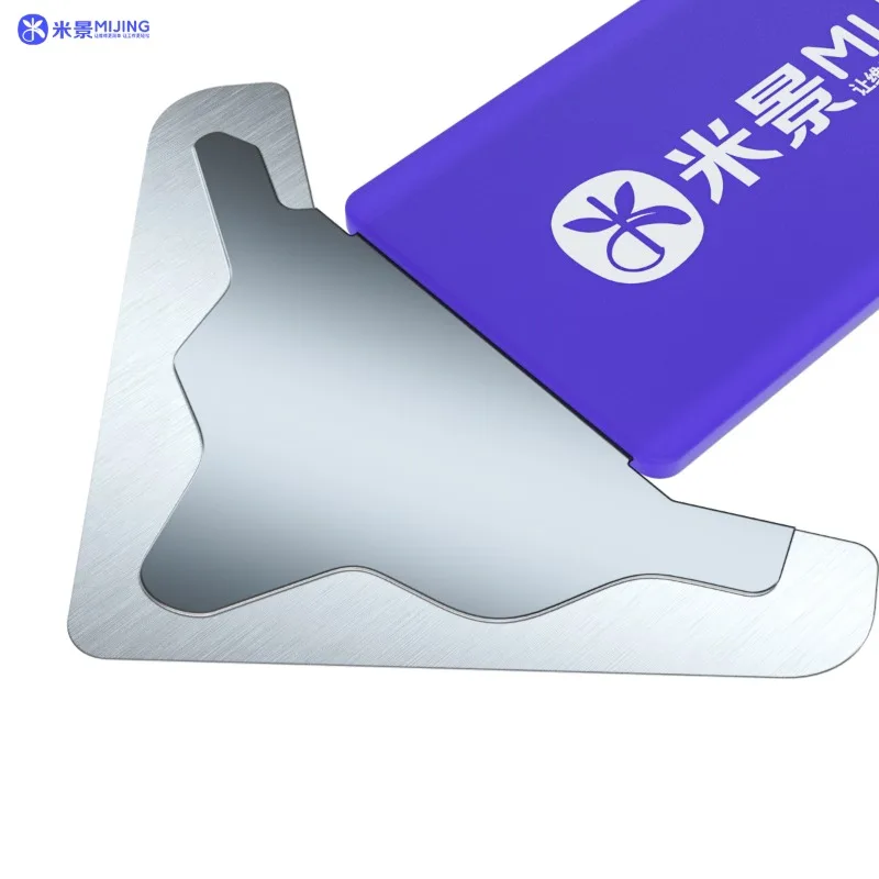 Mijing-Kit de hoja de desmontaje S6 para CPU, limpieza de pegamento de estaño, palanca de apertura, soporte de pantalla de teléfono, pieza divisora, herramientas de reparación de corte - imagen 5