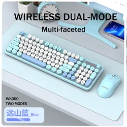 K-snake WK300 – Teclado y ratón inalámbricos silenciosos