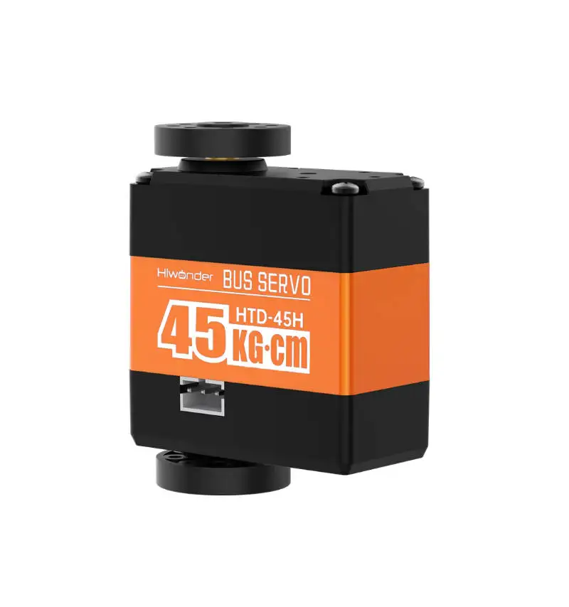 Hiwonder HTD-45H Servo de bus serie de alto voltaje Torque de 45 kg con tres conectores y retroalimentación de datos - imagen 4