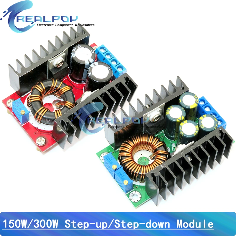 Módulo elevador DC 9A 300W 150W convertidor de refuerzo convertidor reductor 5-40V a 1,2-35V módulo de potencia Controlador LED XL4016