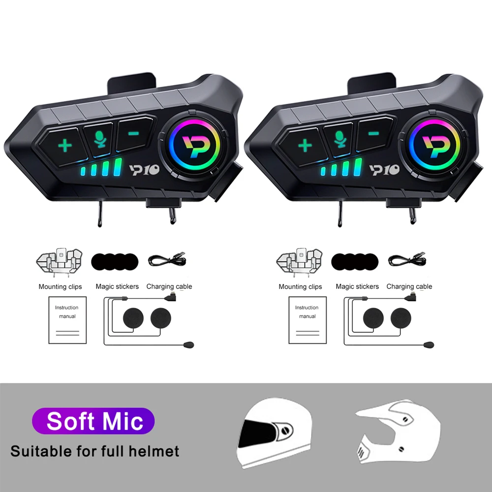 2PCS Soft Mic