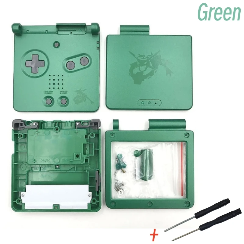 Funda DIY para GBA SP, funda carcasa para Gameboy Advance SP, carcasa de repuesto de reparación de edición limitada - imagen 5