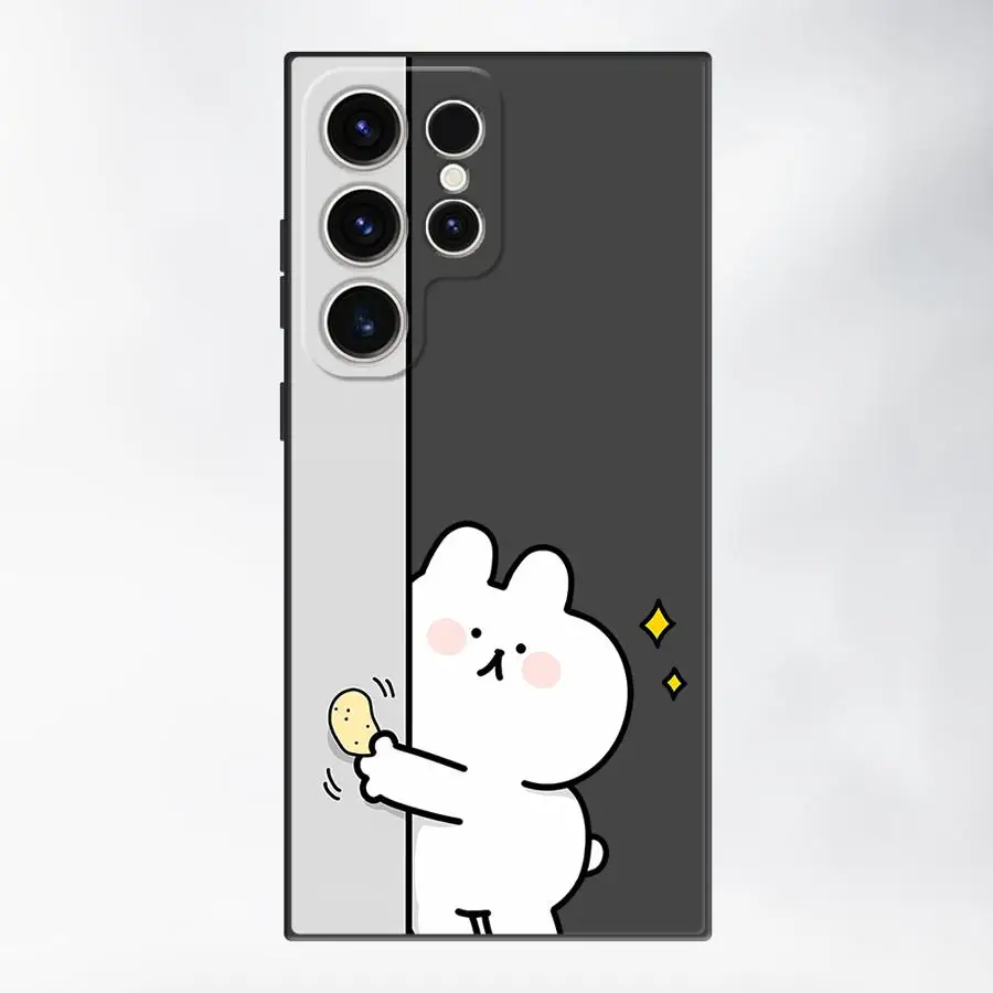 Funda suave negra divertida a juego para Samsung Galaxy S21 FE S20 S24 S25 Ultra S22 Plus S23Ultra S25 + S23 FE S24Ultra - imagen 5