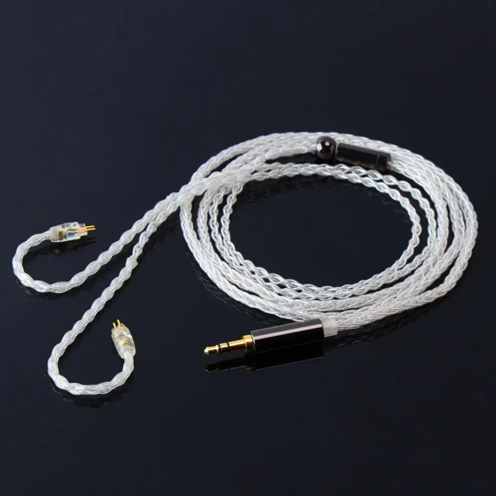 Cable trenzado Chapado en plata para auriculares jcaly ZSN/ZST/ZS10/AS10/ES3 - imagen 4