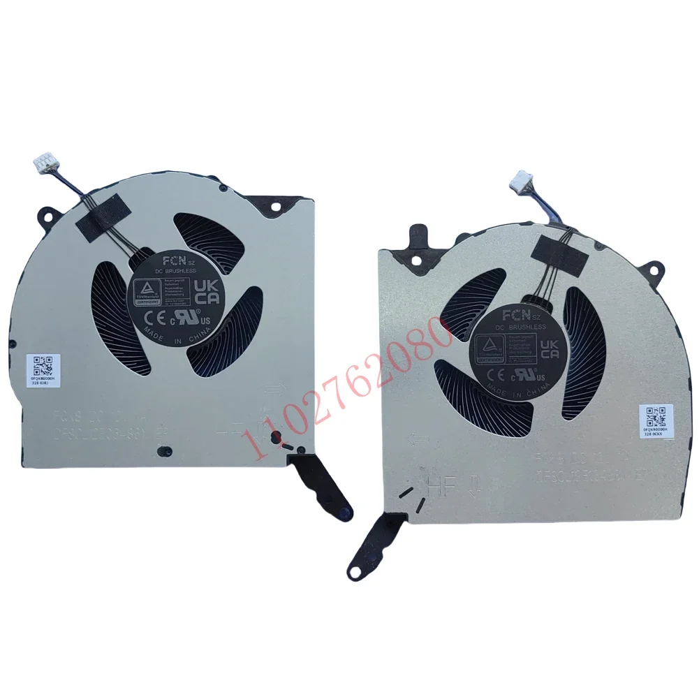 Nueva CPU de ordenador portátil + ventilador de refrigeración GPU para Lenovo Legion R9000P Y9000P 2023/Legion Pro 5 Gen8 /Legion Pro 7i Gen 8 /Legion Pro 5i Gen 8