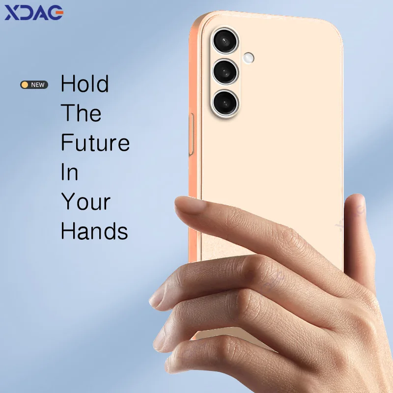 Fundas de lujo para teléfonos móviles Samsung S25 FE SM-S731B protección de cámara S25FE cubiertas suaves cuadrado armadura de silicona líquida Coque - imagen 5