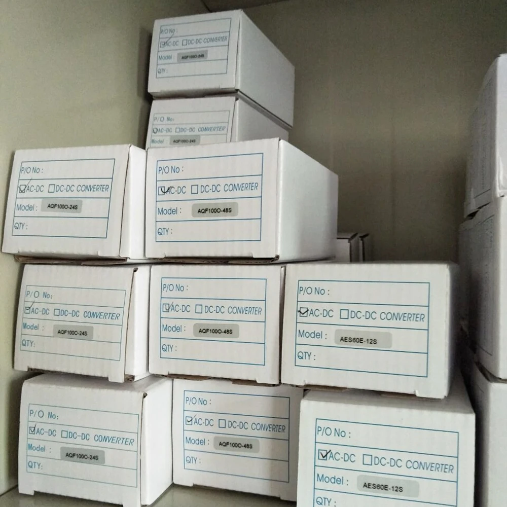 1 Uds AQF100O-24S 100W fuente de alimentación conmutada entrada AC90-264V salida DC24V - imagen 4