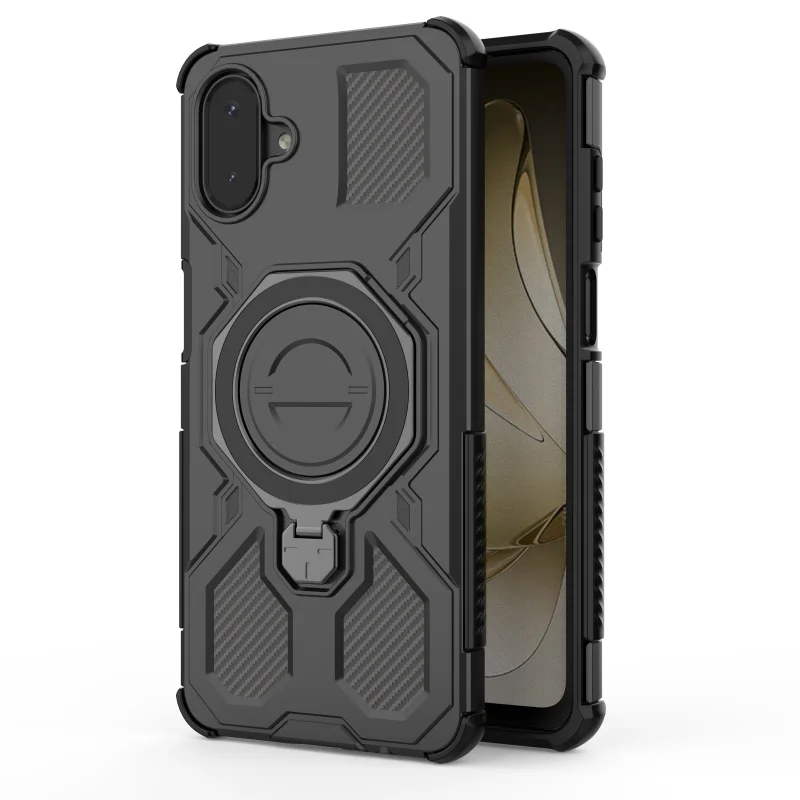 Para Samsung A07 funda Samsung Galaxy A07 Capas teléfono parachoques a prueba de golpes atracción adsorción soporte de anillo Fundas Samsung A07 - imagen 3