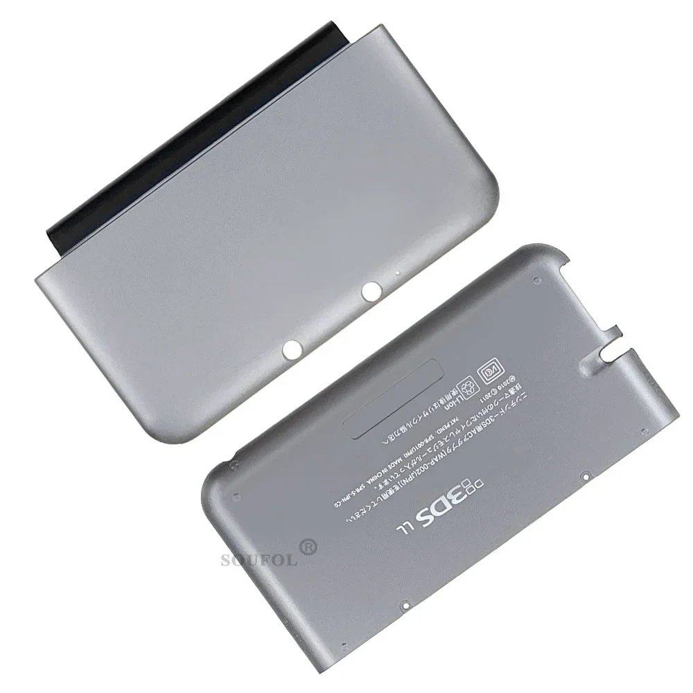 Funda de placa frontal de repuesto para consola 3dsxl 3DS XL LL, carcasa superior e inferior, accesorios de juego - imagen 5