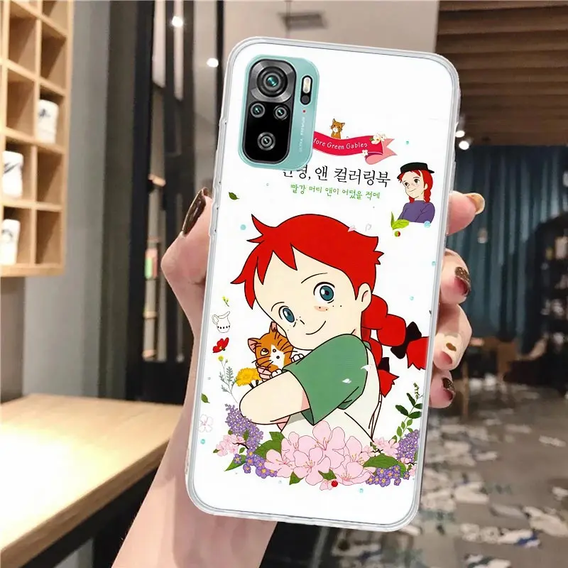 A-Anne Of Green Gables Shirley funda de teléfono para Xiaomi Redmi 12 12C 13 13C 14C 10 10A 10C 9 9A 9C 9T 8 8A 7 7A 6 6A K70 K60 K20 K4 - imagen 2