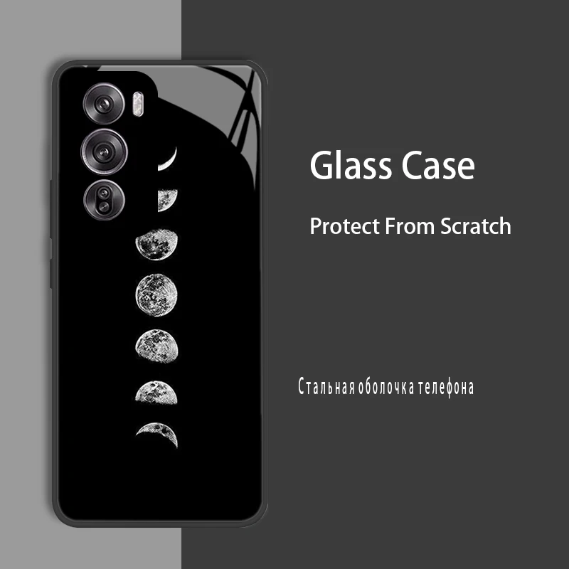 Para OPPO Reno12 Reno 12 Pro funda de vidrio templado duro a prueba de golpes Coque parachoques para OPPO Reno12F pro 5G Global Protect - imagen 3