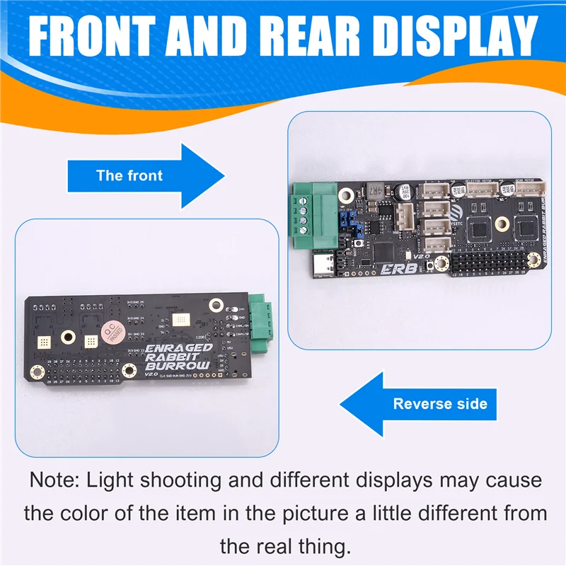 FYSETC ERB V2.0 placa madre controladores Tmc2209 integrados con interfaz CANBUS para alimentador de zanahorias agrandado Voron ERCF V2.0