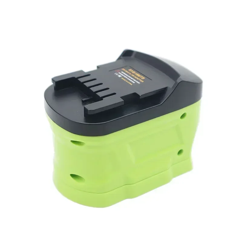 Adaptador convertidor RYB18MTB para batería de litio Ryobi P103 P108 a batería de iones de litio Metabo de 18V herramienta eléctrica taladros martillo - imagen 5