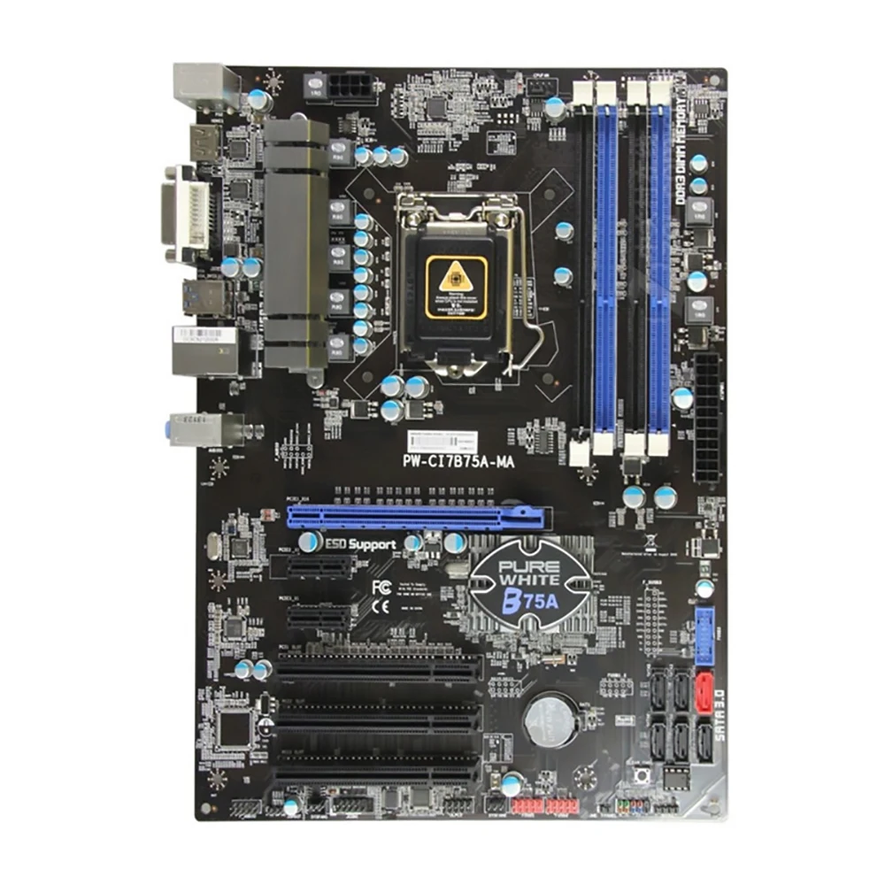 B75A-MA para placa base de zafiro 1155LGA DDR3 placa base para juegos de oficina - imagen 2