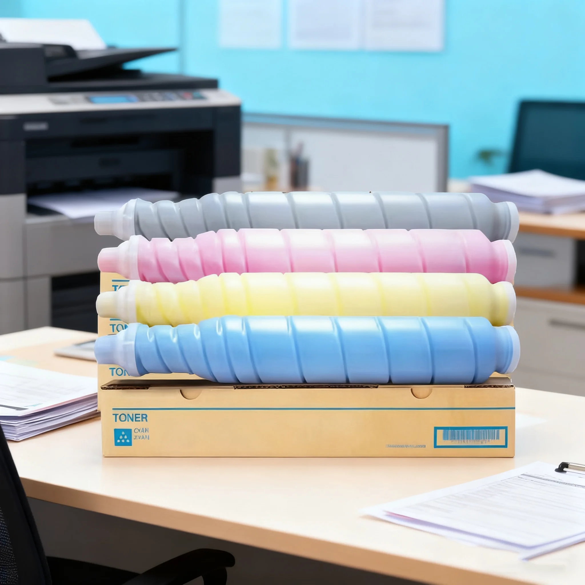 1 Uds TN620 TN 620 TN-620 cartucho de tóner Compatible con Konica Minolta C1060L C1070L C3070L C2060L impresora láser tóner en polvo - imagen 2