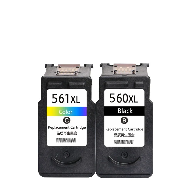 Compatible PG560 560XL 561XL para Canon PG-560 CL-561 XL cartucho de tinta para Canon Pixma TS5350 TS7450 TS5351 TS5352 TS5353 TS7451