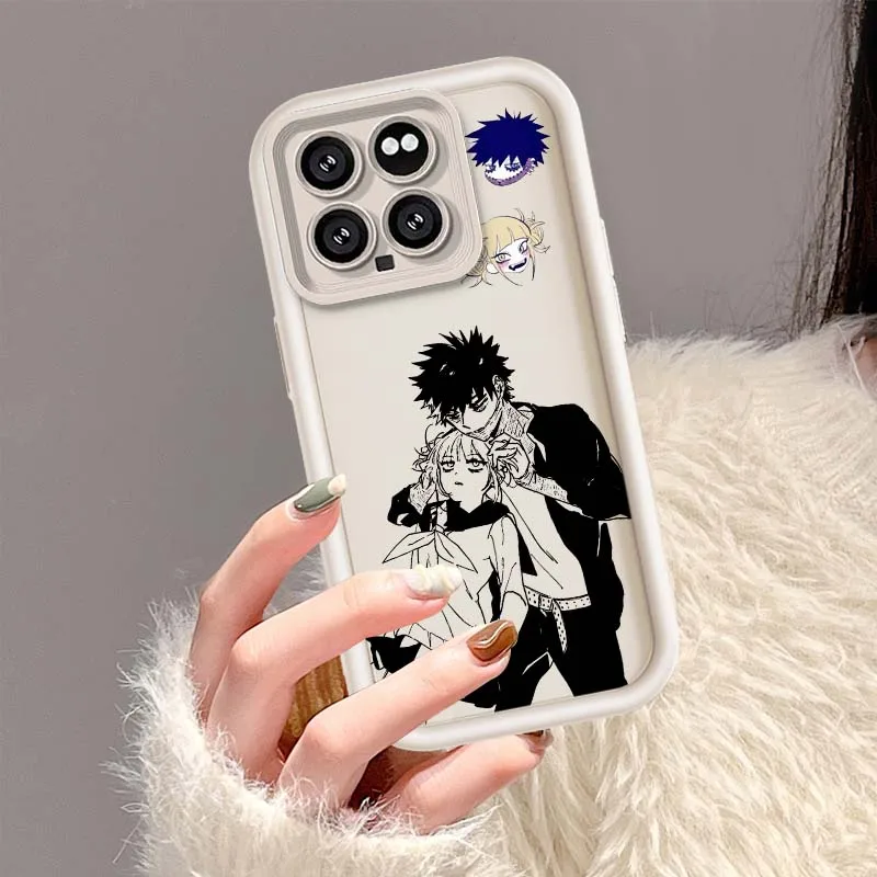 Funda de Anime Dabi y Toga para Xiaomi Mi 17 15 14 13 12 11 12T 13T 14T Pro Max Lite NE 5G, funda de teléfono con escalera ocular - imagen 3