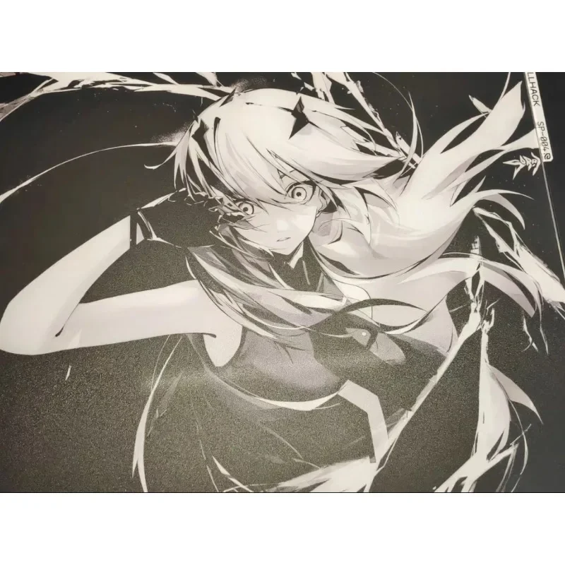 WALLHACK Frenzy SORA Faith Yume alfombrilla de ratón de cristal FPS Gaming copia de vidrio templado edición alfombrilla de ratón suave regalos duraderos - imagen 5