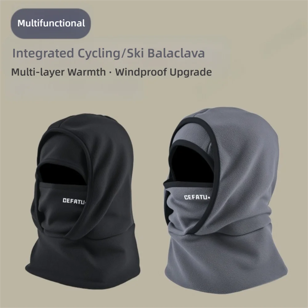 Nuevo Gorro pasamontañas a prueba de viento para mantener el calor, gorro con protección para los oídos a prueba de frío, jersey multifuncional, sombreros para deportes al aire libre - imagen 5