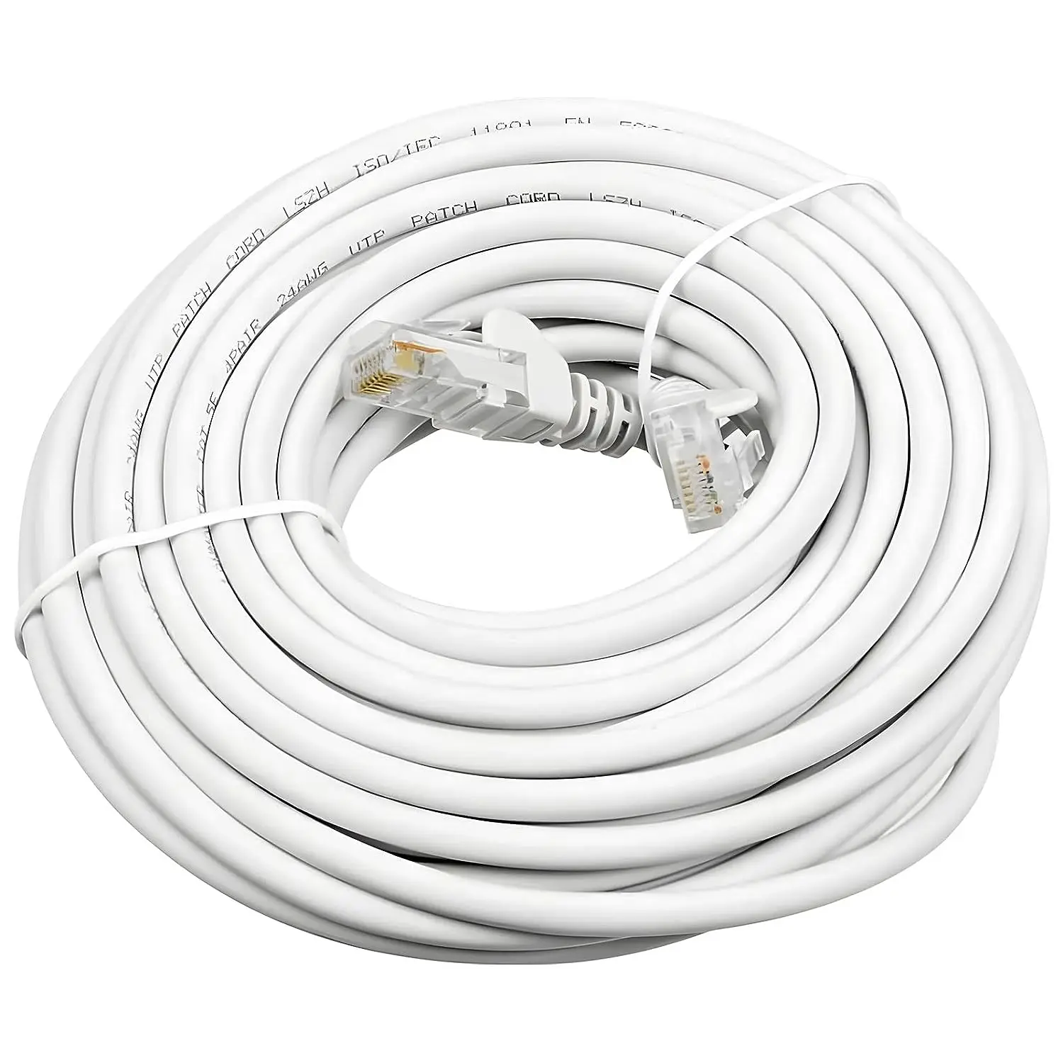 Cable Ethernet: admite cable de red de computadora Cat5 / Cat5e / Cat5 RJ45, cabezal de PVC de cristal de moldeado por inyección para computadora de oficina