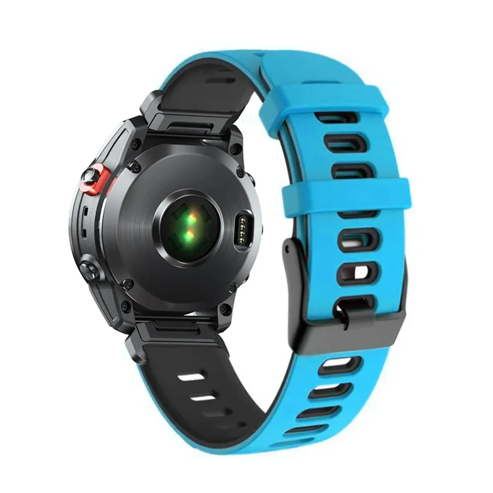Forerunner-Correa de silicona para reloj, pulsera Easyfit de 26 y 22mm para Garmin Fenix 7 7X Pro 6 6X Pro 5 5X Plus, 965, 935, 945, 955 - imagen 4