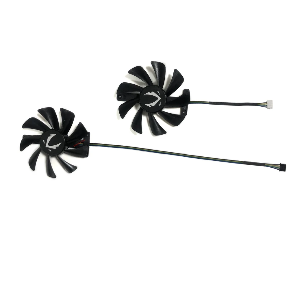 2Pcs/Set CF9015H12S,GPU Enfriador de ventilador,Ventilador de tarjeta gráfica,Para ZOTAC GeForce RTX 2080 Ti 11GB Twin Fan,para ZOTAC GeForce RTX 2080 8GB Twin Fan,para ZOTAC GeForce RTX 2070 Super Twin Fan - imagen 4