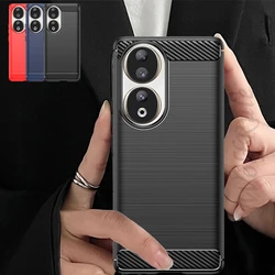 Funda Antigolpes Honor 90 / 90 Pro – TPU con Fibra de Carbono