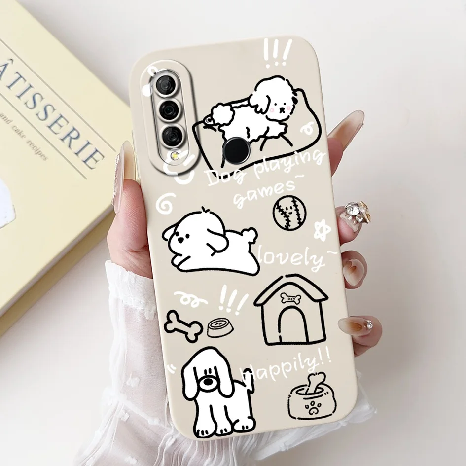 Para Huawei P30 Lite funda MAR-LX1A MAR-LX1M MAR-LX2 protección de cámara funda suave para Huawei Nova 4e Honor 20S fundas de teléfono de dibujos animados - imagen 2