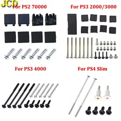 JCD Kit de Tornillos para Consolas PS4 Slim, PS3 Slim y PS2