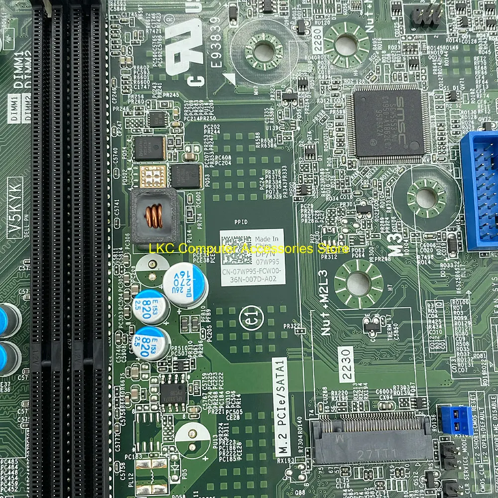 Nuevo para la placa base Dell OptiPlex 3070 SFF 7WP95 07WP95 CN-07WP95 placa base E93839 BN0628 100% probado - imagen 2