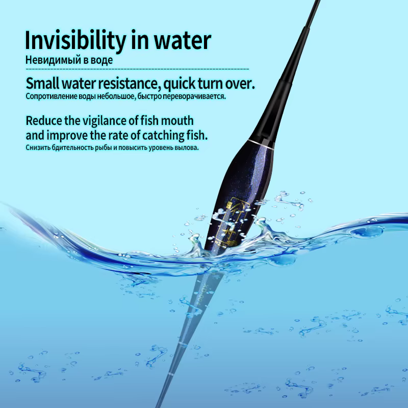 Flotador con Sensor de gravedad, 1 CR425 + 1 tubo flotador + 1 bolsa de ganchos + 1 flotador compuesto, Nano cambio de Color, accesorios de boya eléctrica - imagen 4